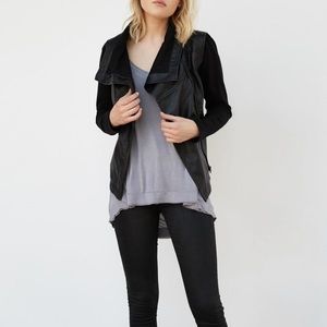 Blank NYC Vegan Leather Missed Connection Jacket